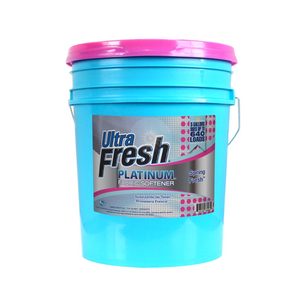 Ultra Fresh® Platinum™ Spring Fresh™ 3X Fabric Softener - 5 Gallons