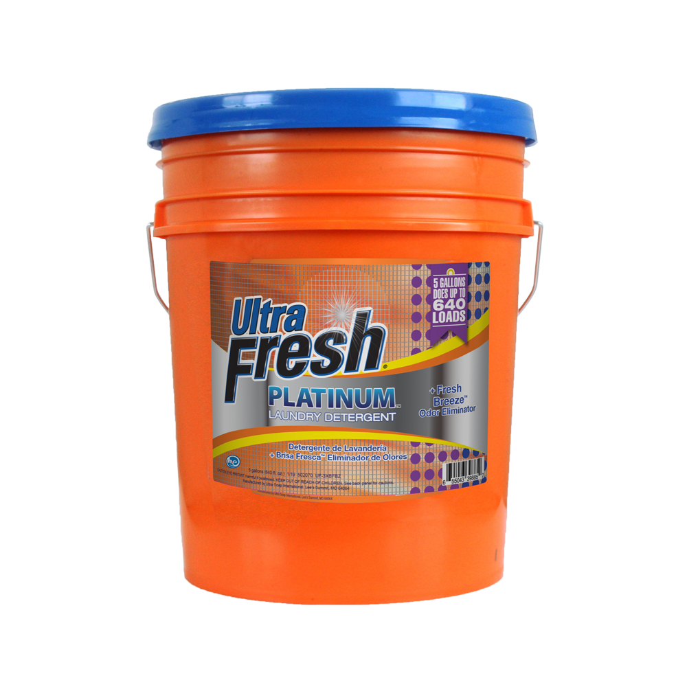 Ultra Fresh® Platinum™ 3X Fresh Breeze™ Laundry Detergent - 5 Gallons