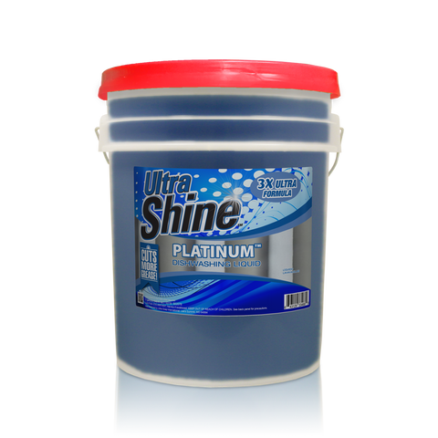 Ultra Shine™ - 3X Platinum™ Dishwashing Liquid - 5 Gallon Ultra Shine™ - 3X Platinum™ Dishwashing Liquid - 5 Gallon