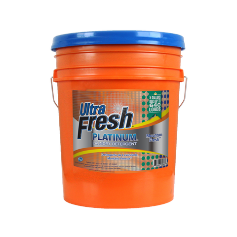 Ultra Fresh® Platinum™ Mountain Fresh™ 3X Laundry Detergent - 5 Gallons