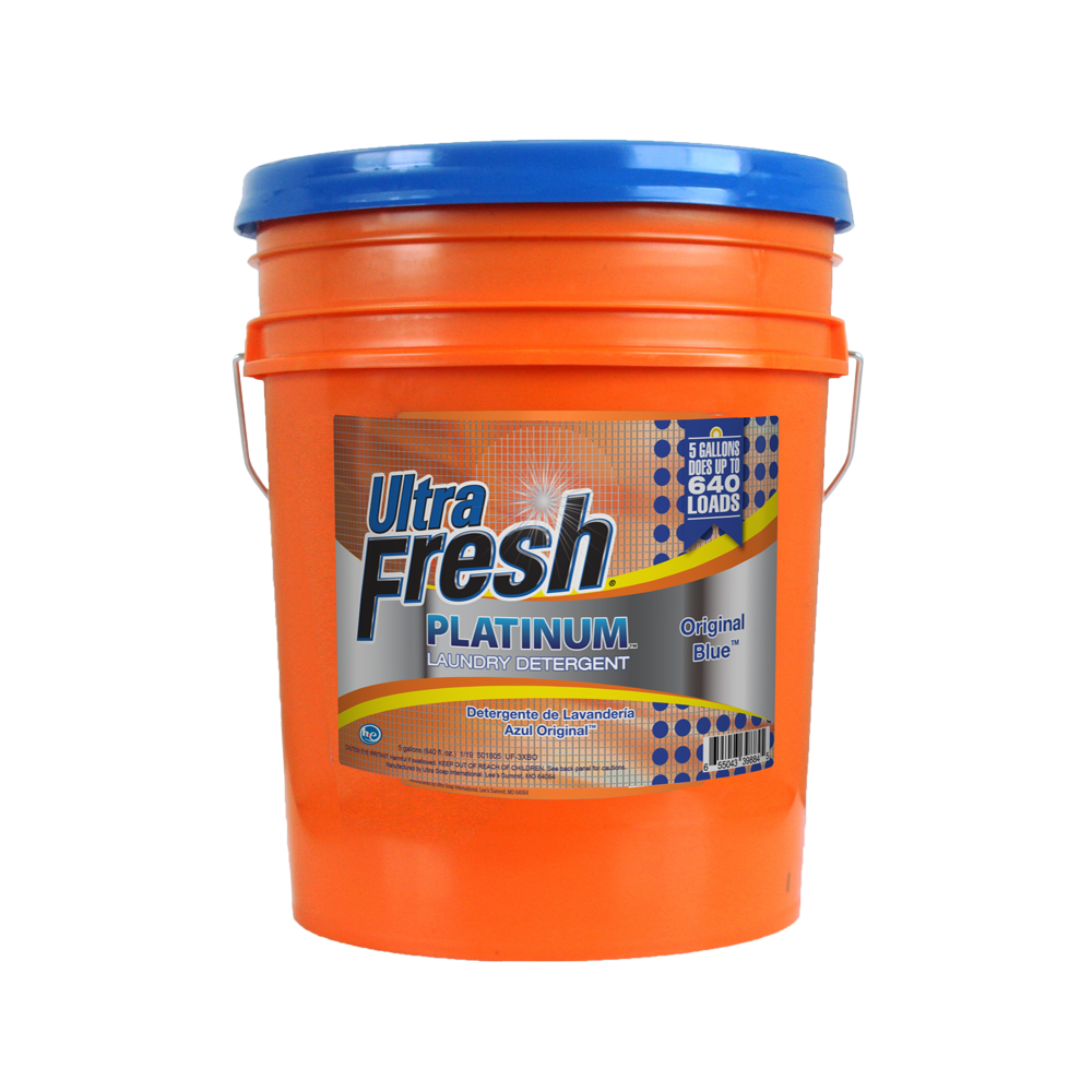 Ultra Fresh® Platinum™ Original Blue™ 3X Laundry Detergent - 5 Gallons