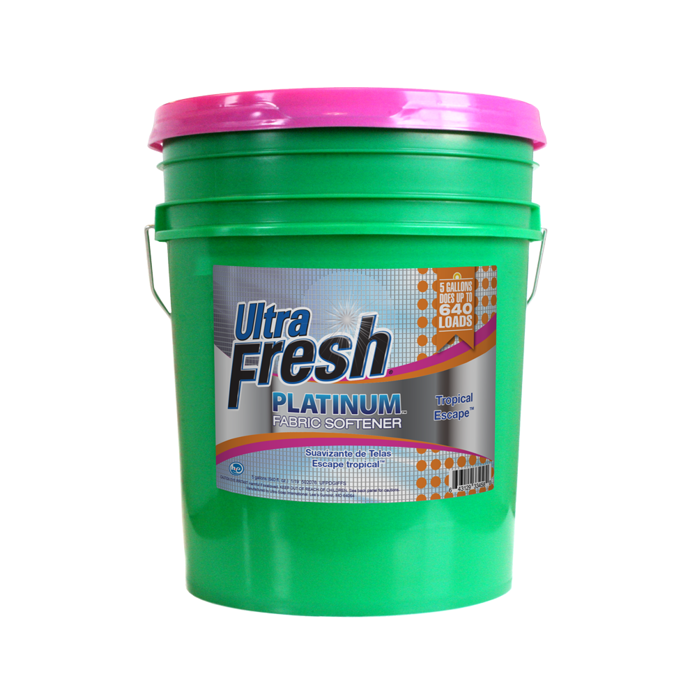 Ultra Fresh® Platinum™ Tropical Escape™ Fabric Softener - 5 Gallons