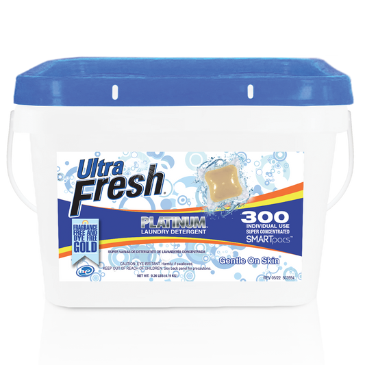 Ultra Fresh® Platinum™ Fragrance Free & Dye Free™ Laundry Pods - 300 count