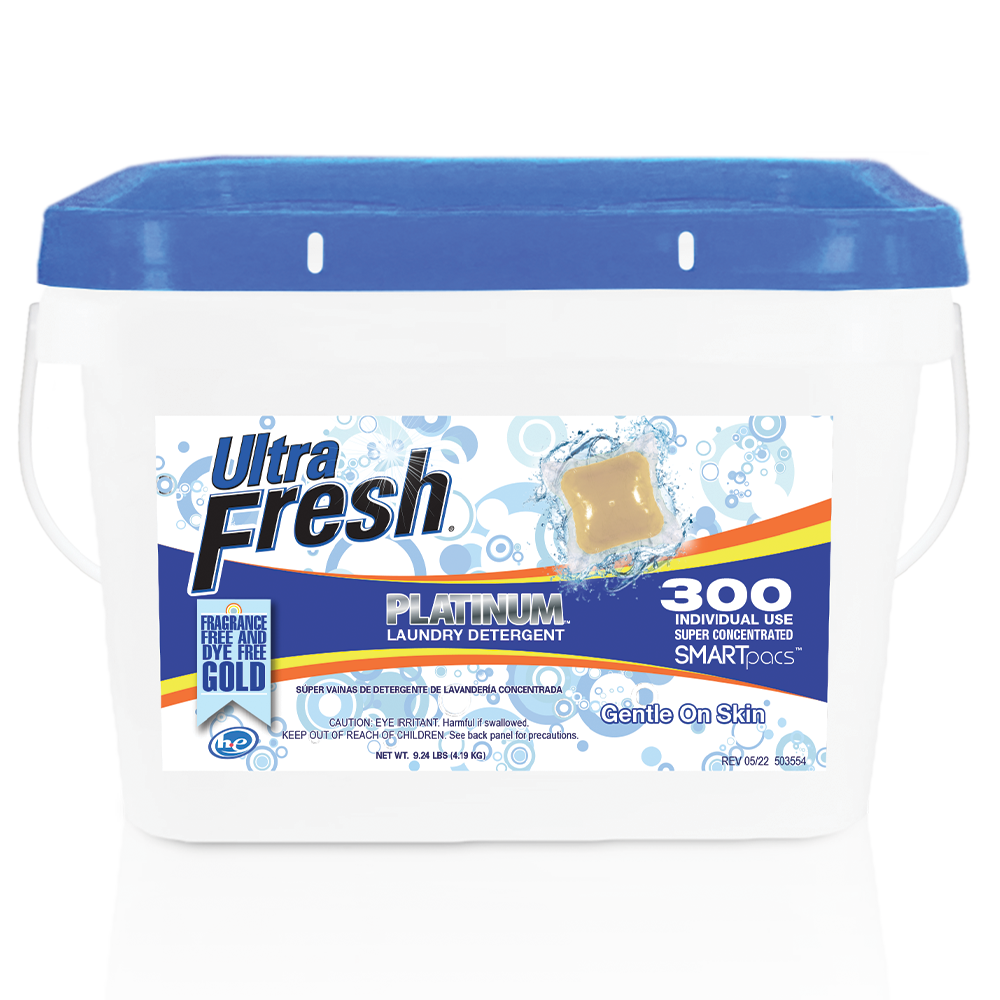 Ultra Fresh® Platinum™ Fragrance Free & Dye Free™ Laundry Pods - 300 count