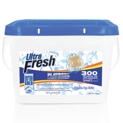 Ultra Fresh® Platinum™ Fragrance Free & Dye Free™ Laundry Pods - 300 count