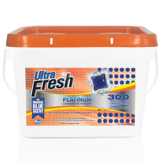 Ultra Fresh® Platinum™ Blue™ SmartPacs™ Laundry Detergent Pacs - 300ct