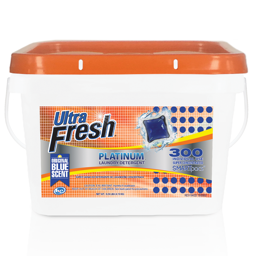 Ultra Fresh® Platinum™ Blue™ SmartPacs™ Laundry Detergent Pacs - 300ct